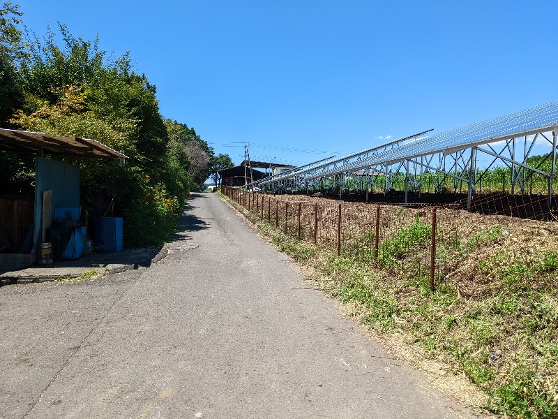 宮崎太陽光発電所全景